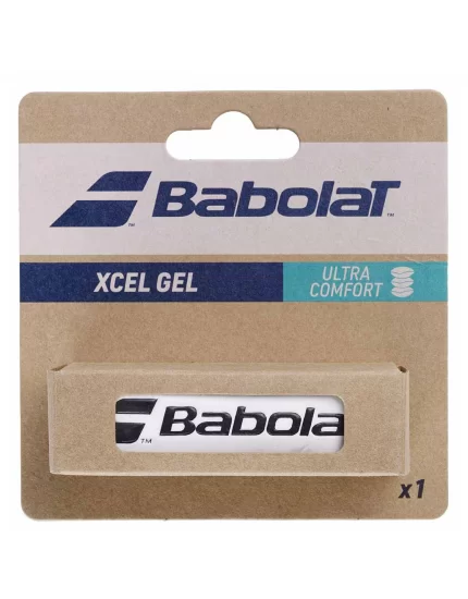 Babolat Xcel Gel Biała - owijka tenisowa