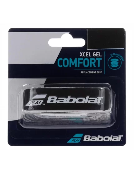 Babolat Xcel Gel Czarna - owijka tenisowa