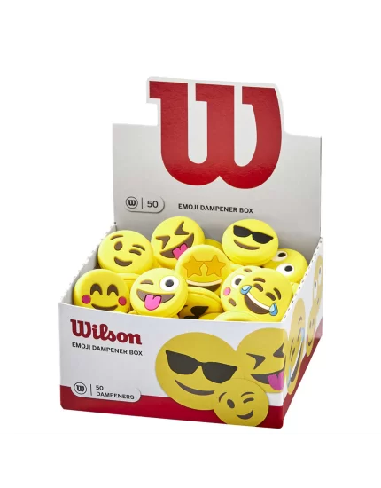 Wilson Emoji Dampener Box (50 szt.) - tłumiki drgań