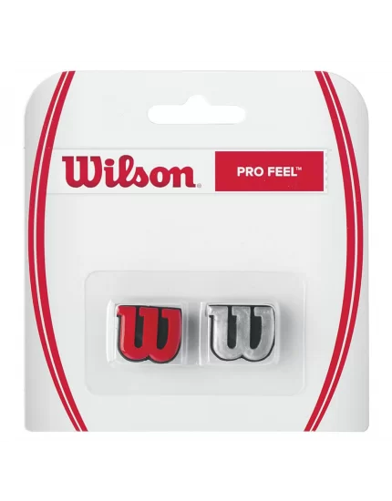 Wilson Pro Feel Czerwony Srebrny (2 szt.) - wibrastopy
