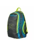 Volkl Tour Backpack Charcoal Neon Blue Neon Yellow - plecak tenisowy
