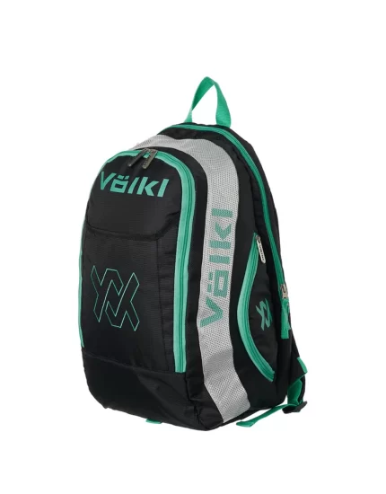 Volkl Tour Backpack Black Turquoise Silver - plecak tenisowy