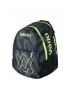 Volkl Zebra Team Backpack Black Neon Yellow - plecak tenisowy
