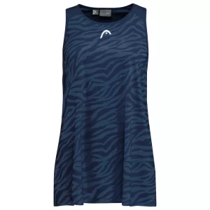 Head AGILITY Tank Top Girl Deep Blue - dziewczęcy top tenisowy