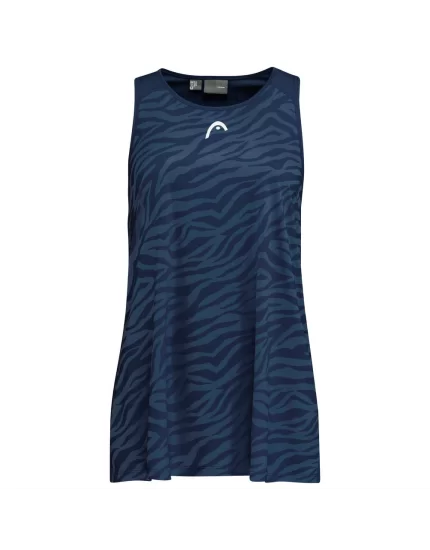 Head AGILITY Tank Top Girl Deep Blue - dziewczęcy top tenisowy