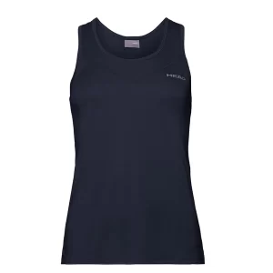 Head Easy Court Tank Top G Dark Blue - koszulka sportowa dziewczeca