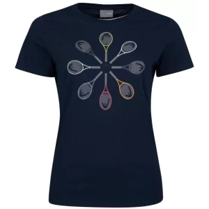 Head RACQUET T-Shirt G Niebieska - koszulka tenisowa