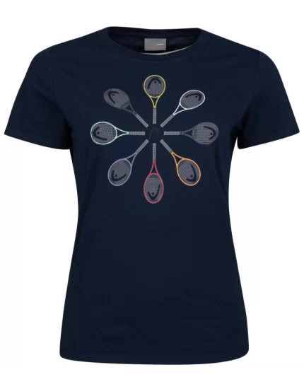 Head RACQUET T-Shirt G Niebieska - koszulka tenisowa