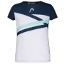 Head Sammy T-Shirt G Print Performance Mint - dziewczęca koszulka tenisowa