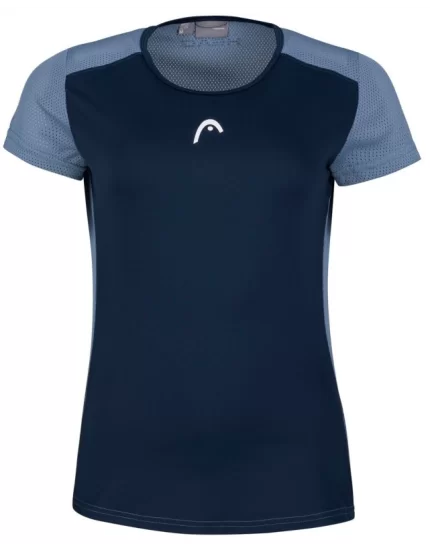 Head Sammy T-Shirt G Dark Blue Infinity Blue 2021 - dziewczęca koszulka tenisowa