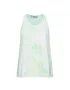 Head AGILITY Tank Top Pastel Green Print Vision - dziewczęca koszulka tenisowa