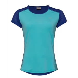 Head Sammy T-Shirt G Aqua Royal Blue 2020 - koszulka dziewczęca