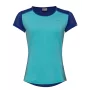 Head Sammy T-Shirt G Aqua Royal Blue 2020 - koszulka dziewczęca