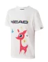 Head Maria T-Shirt G White - koszulka tenisowa dziewczęca