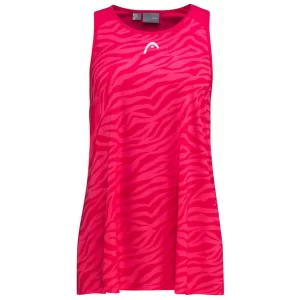 Head AGILITY Tank Top Girl Magenta - dziewczęcy top tenisowy
