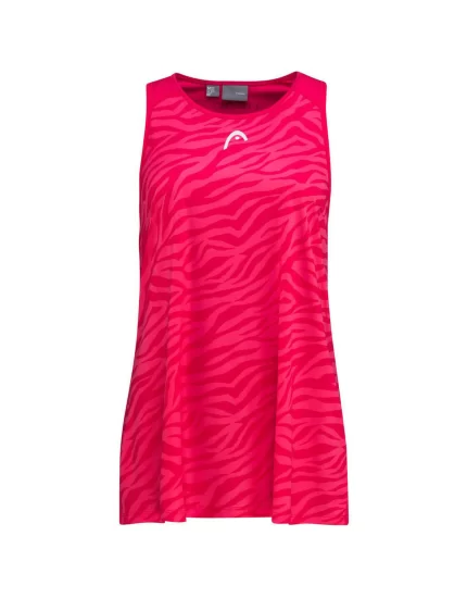 Head AGILITY Tank Top Girl Magenta - dziewczęcy top tenisowy