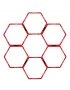 Pro's Pro Hexa Agility Grid System 6 - zestaw koordynacyjny