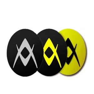 Volkl Vibra Stop Yellow Black (48 szt.) - wibrastopy