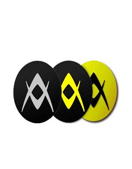 Volkl Vibra Stop Yellow Black (48 szt.) - wibrastopy