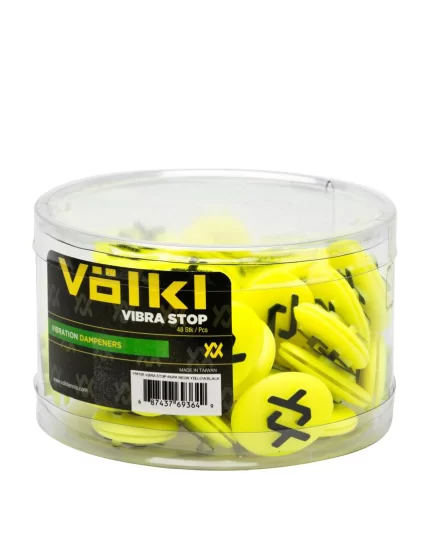 Volkl Vibra Stop 48 Neon Yellow Black - wibrastopy