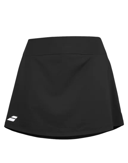 Babolat Play Skirt Girl Czarna 2024 - spódniczka tenisowa