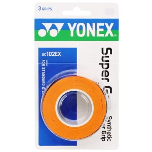 Yonex Super Grap Pomarańczowe (3 szt.) - owijki tenisowe