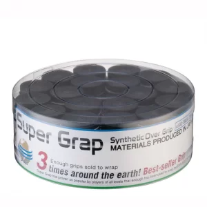 Yonex Super Grap Czarne (36 szt.) - owijki tenisowe