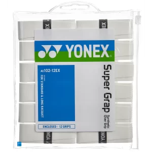 Yonex Super Grap Białe (12 szt.) - owijki tenisowe