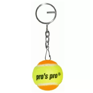 Pro's Pro mini piłeczka żółta pomarańczowa - breloczek