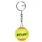 Pro's Pro mini piłeczka żółta pomarańczowa - breloczek