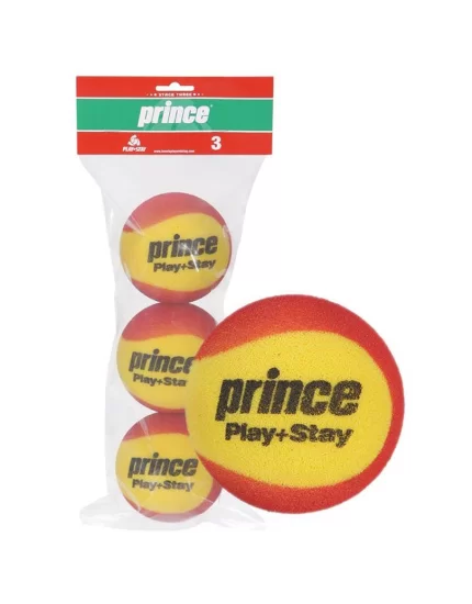 Prince Play+ Stay Stage 3 Gąbka (3 szt.) - piłki dla dzieci