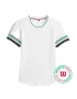 Wilson W Baseline Seamless SS Tee - koszulka tenisowa
