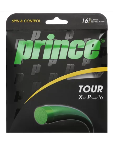 Prince Tour Xtra Power Czarny - naciąg tenisowy