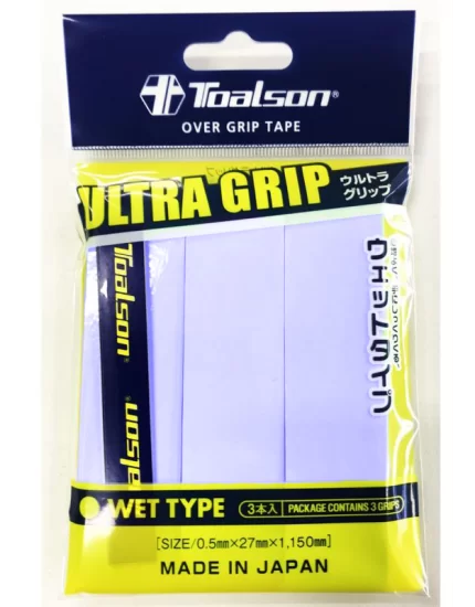 Toalson Ultra Grip Niebieskie (3 szt.) - owijki tenisowe