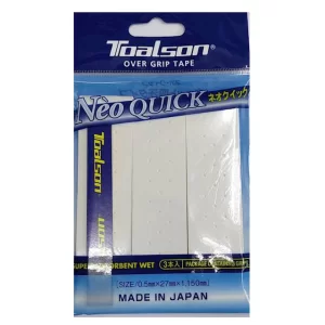 Toalson Neo Quick Białe (3 szt.) - owijki tenisowe