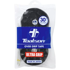 Toalson Ultra Grip Tape Czarne (30 szt.) - owijki tenisowe