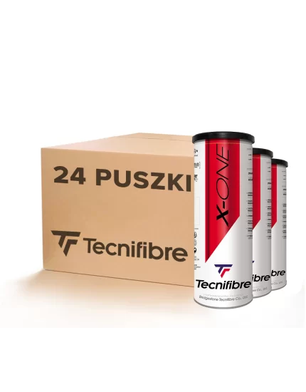 Tecnifibre X-One (3 szt.) - karton (24 puszki)
