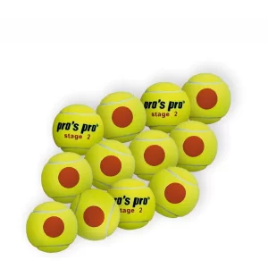 Pro's Pro Stage 2 Yellow Orange (12 szt.) - piłki tenisowe