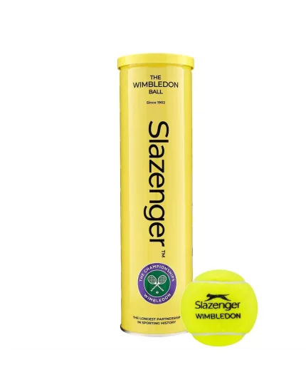 Slazenger Wimbledon (4 szt.) - piłki tenisowe