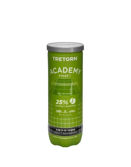 Tretorn Academy Stage 1 (3 szt.) - piłki tenisowe