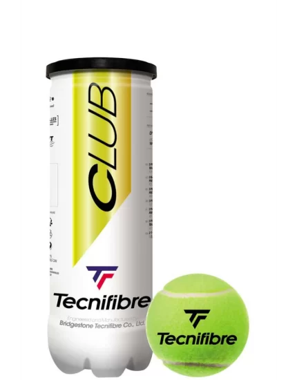 Tecnifibre Club (3 szt.) - piłki tenisowe