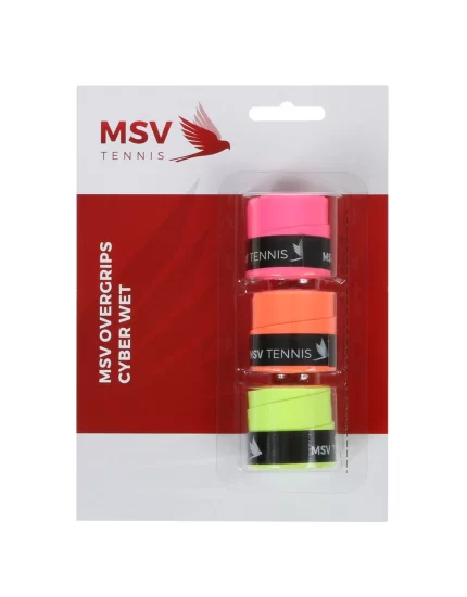 MSV Cyber Wet Mix (3 szt.) - owijki tenisowe