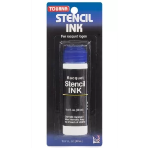 Tourna Stencil Ink Blue - tusz do malowania logo