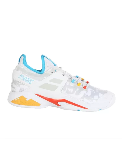 Babolat Propulse Rage All Court Białe - buty do tenisa