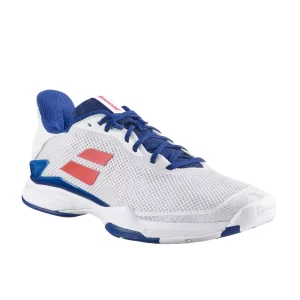 Babolat Jet Tere AC White Estate Blue - męskie buty tenisowe