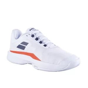 Babolat Jet Tere 2 AC White Strike Red - męskie buty tenisowe