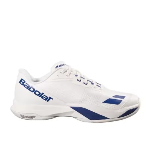 Babolat Jet Mach 4 AC Cream Dark Blue - buty do tenisa