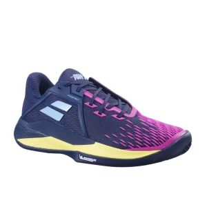 Babolat Propulse Fury 3 Clay Dark Blue Pink Aero - buty do tenisa