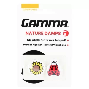 Gamma Nature Tennis Dampener Sunflower Lady Bug (2 szt.) - wbrastopy