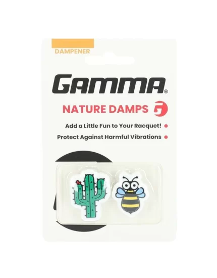 Gamma Nature Tennis Dampener Cactus Bee (2 szt.) - wbrastopy